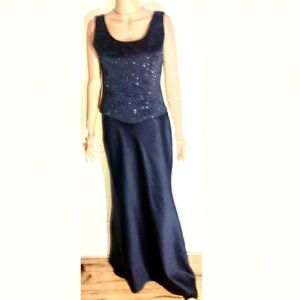 Jordan Limited Formal 2 piece Navy blue Dress 12